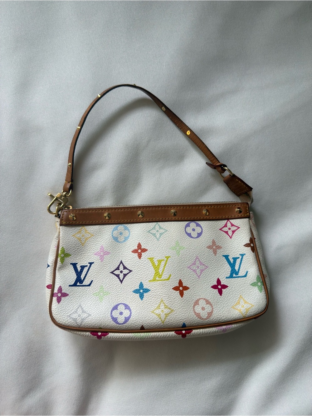 Louis Vuitton x Murakami Multicolor Pochette - Picture 2 of 16